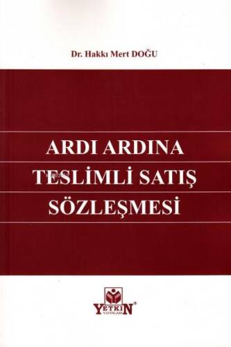 Ardı Ardına Teslimli Satış Sözleşmesi - 1