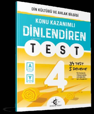 Arı Yayıncılık 4 SINIF DİNLEDİREN TEST - 1