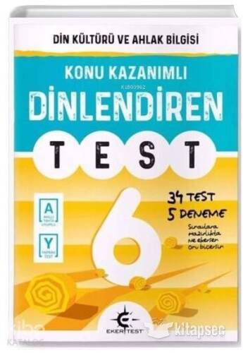 Arı Yayıncılık 6.Sınıf Dinlendiren Test - 1