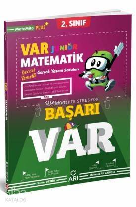 Arı Yayınları 2. Sınıf Matematik Junior VAR Soru Bankası Arı - 1