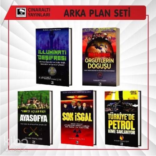 Arka Plan Seti 5 Kitap - 1