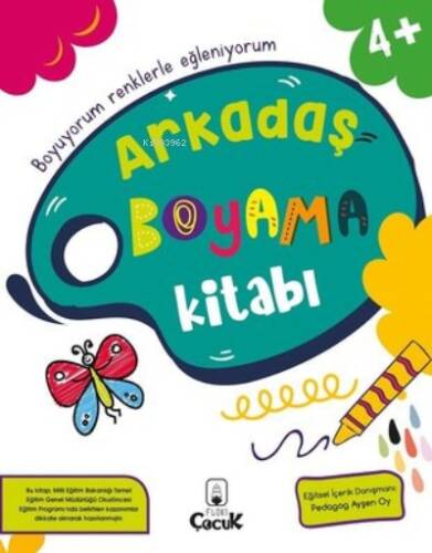 Arkadaş Boyama Kitabı - 4+ Yaş - 1