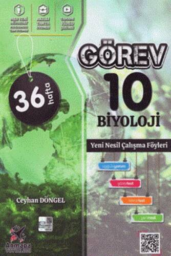 Armada 10.Sınıf Görev Biyoloji Yeni Nesil Çalışma Föyleri 36 Hafta - 1