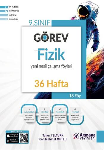 Armada 9. Sınıf Görev Fizik Yeni Nesil Çalışma Föyleri;36 Hafta - 1