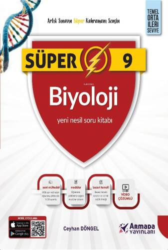 Armada 9.Sınıf Süper Biyoloji Yeni Nesil Soru Kitabı - 1