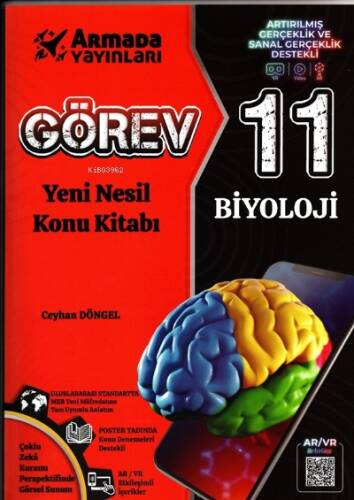 Armada Yayınları 11. Sınıf Görev Biyoloji Yeni Nesil Konu Kitabı - 1