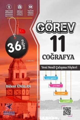 Armada Yayınları 11. Sınıf Görev Coğrafya Yeni Nesil Çalışma Föyleri - 1