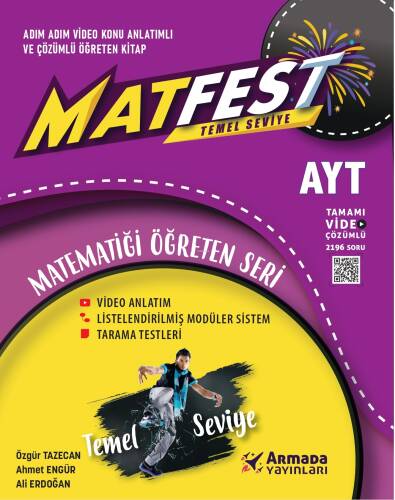 Armada Yayınları YKS TYT Matfest Temel Seviye Matematik Soru Kitabı - 1