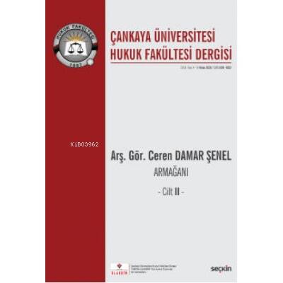 Arş. Gör. Ceren Damar Şenel Armağanı – 2 - 1