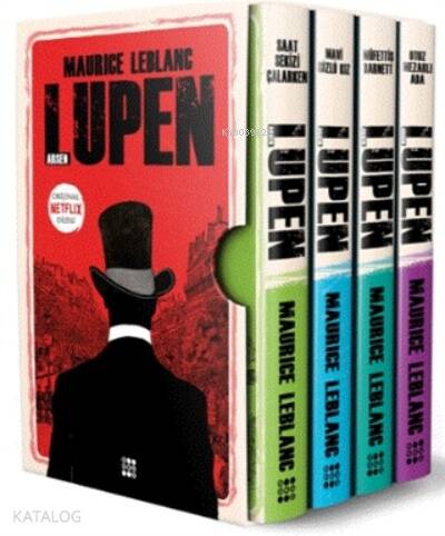 Arsen Lüpen-kutulu Siyah Set (4 Kitap Takım) - 1