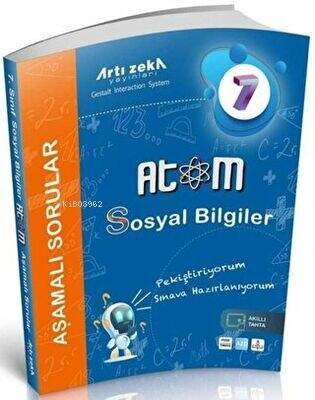 Artı Zeka Yayınları 7. Sınıf Sosyal Bilgiler Atom Aşamalı Sorular - 1