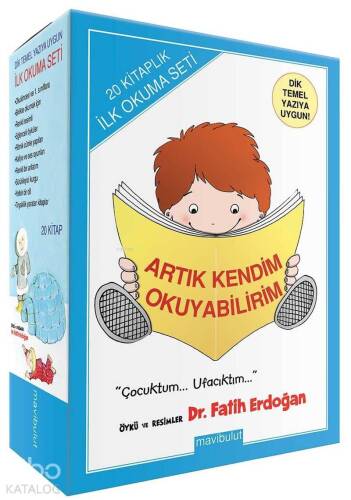 Artık Kendim Okuyabilirim (20 Kitap Set); Dik Temel Yazıya Uygun - 1