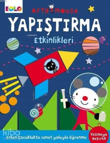 Arty Mouse -Yapıştırma Etkinlikleri; Yazmaya Hazırlık - 1