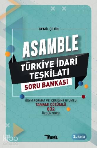 Asamble Türkiye İdari Teşkilatı;Çözümlü Soru Bankası - 1