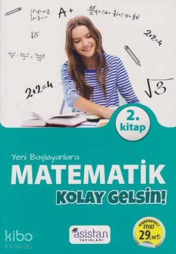 Asistan Yayınları Yeni Başlayanlara Matematik Kolay Gelsin 2. Kitap Asistan - 1