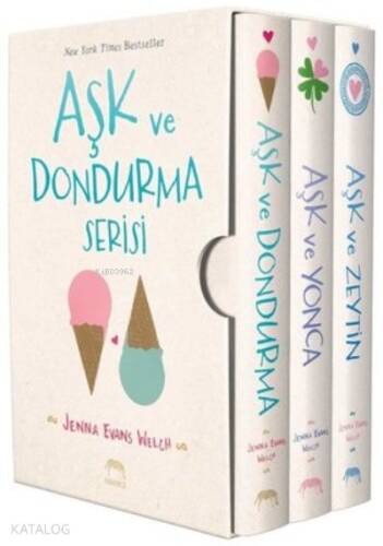 Aşk ve Dondurma Serisi Kutulu Set (3 Kitap Takım) - 1