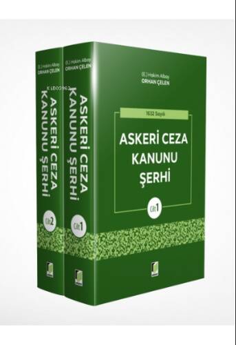 Askeri Ceza Kanunu Şerhi (2 Cilt) - 1