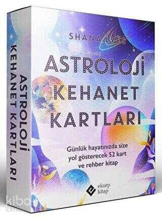 Astroloji Kehanet Kartları;Günlük Hayatınızda Size Yol Gösterecek 52 Kart ve Rehber Kitap - 1