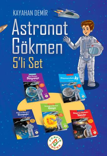 Astronot Gökmen Seti 5 'Li Set - 1