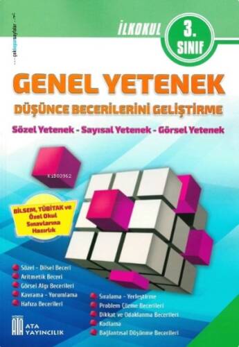 Ata Yayıncılık 3. Sınıf Genel Yetenek (Düşünce Becerilerini Geliştirme) - 1