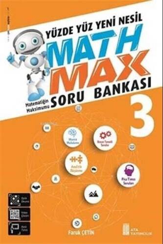 Ata Yayıncılık 3. Sınıf Math-Max Beceri Temelli Matematik Soru Bankası - 1