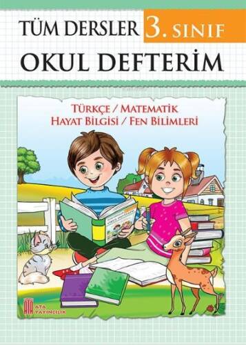 Ata Yayıncılık 3. Sınıf Tüm Dersler Okul Defterim (Spiralsiz) - 1