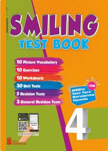 Ata Yayıncılık 4. Sınıf Smiling Test Book - 1