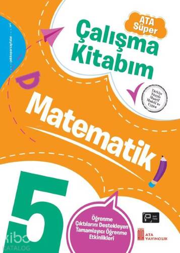 Ata Yayıncılık 5. Sınıf Ata Süper Çalışma Kitabım Matematik - 1