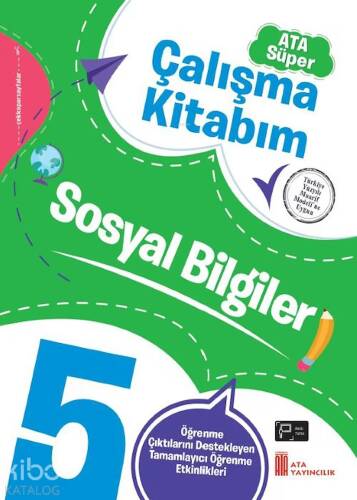 Ata Yayıncılık 5. Sınıf Ata Süper Çalışma Kitabım Sosyal Bilgiler - 1