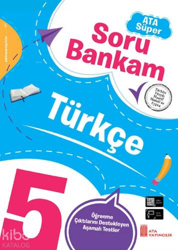 Ata Yayıncılık 5. Sınıf Ata Süper Soru Bankam Türkçe;Öğrenme Çıktılarını Destekleyen Tamamlayıcı Öğrenme Etkinlikleri - 1