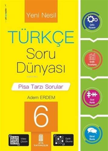 Ata Yayıncılık 6. Sınıf Türkçe Yeni Nesil Soru Dünyası - 1