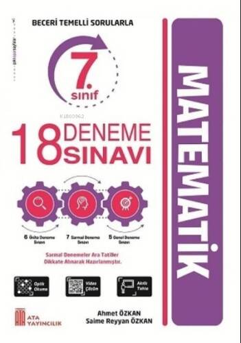 Ata Yayıncılık 7. Sınıf Matematik 18 Deneme Sınavı - 1