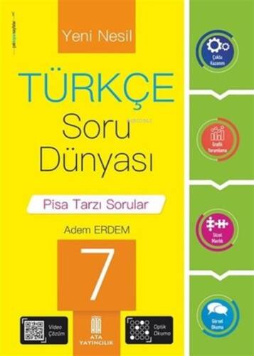 Ata Yayıncılık 7. Sınıf Türkçe Yeni Nesil Soru Dünyası - 1