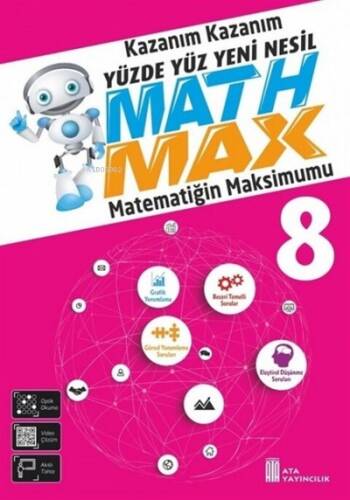 Ata Yayıncılık 8. Sınıf Math-Max Beceri Temelli Matematik Soru Bankası - 1