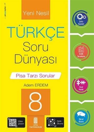 Ata Yayıncılık 8. Sınıf Türkçe Yeni Nesil Soru Dünyası - 1