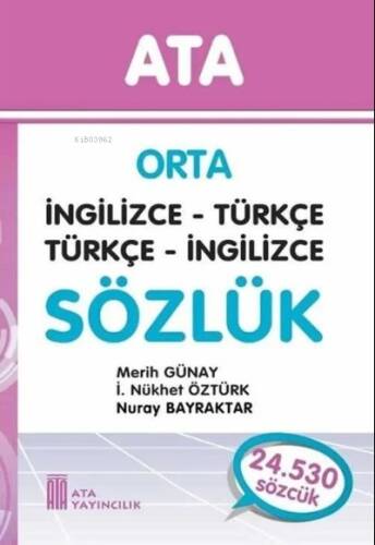 Ata Yayıncılık Karton Kapak Orta İngilizce Sözlük - 1