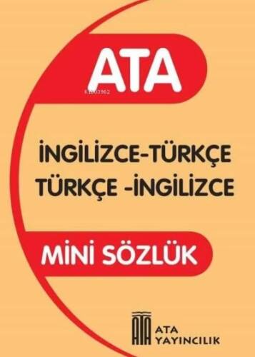 Ata Yayıncılık Plastik Kapak Mini İngilizce Sözlük - 1