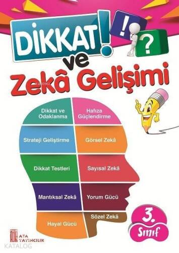 Ata Yayınları 3. Sınıf Dikkat ve Zeka Gelişimi (Bilsem) Ata - 1