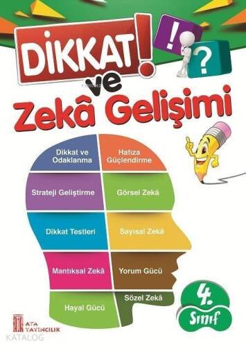 Ata Yayınları 4. Sınıf Dikkat ve Zeka Gelişimi (Bilsem) Ata - 1