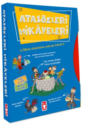 Atasözleri Hikayeleri (5 Kitap Set) - 1