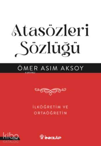 Atasözleri Sözlüğü – İlköğretim ve Ortaöğretim - 1