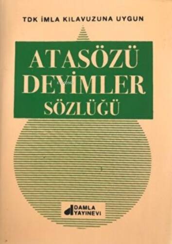 Atasözü Deyimler Sözlüğü (Plastik Kapak) - 1