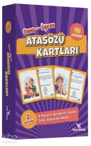 Atasözü Kartları - Oyna-Öğren - 1