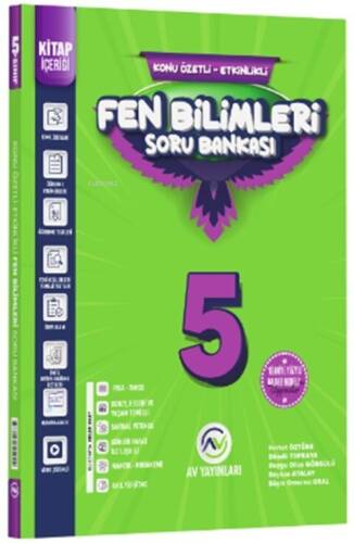 Av Yayınları 5. Sınıf Fen Bilimleri Kazanım Etkinlikli Soru Bankası - 1