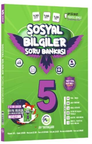 Av Yayınları 5. Sınıf Sosyal Bilgiler Soru Bankası - 1