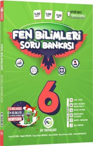 Av Yayınları 6. Sınıf Fen Bilimleri Soru Bankası - 1