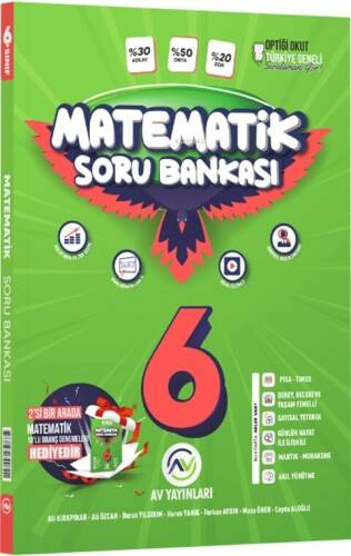 Av Yayınları 6. Sınıf Matematik Soru Bankası - 1