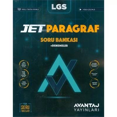 Avantaj Lgs Jet Paragraf Soru Bankası +Denemeler - 1