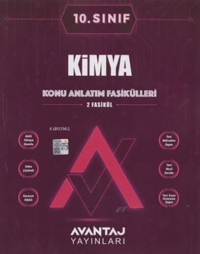 Avantaj Yayınları 10.Sınıf Kimya Konu Anlatım Fasikülleri - 1