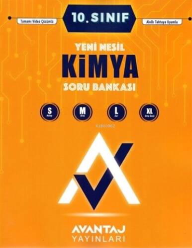 Avantaj Yayınları 10.Sınıf Kimya Soru Bankası - 1